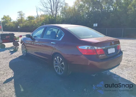 2014 Honda Accord Sport z USA, uszkodzony, nr VIN 1HGCR2F52EA093527